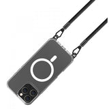 Celly iPhone 16 Pro Max Cover Freedom Necklace MagSafe Transparent