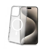 Celly iPhone 16 Pro Max Cover GELSKINMAG MagSafe Transparent Hvid