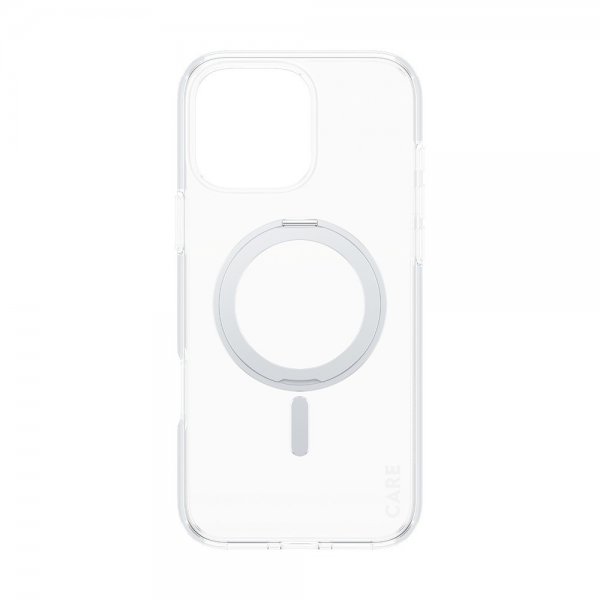 CARE by PanzerGlass iPhone 16 Pro Max Cover Kickstand MagSafe Silver