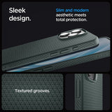 Spigen iPhone 16 Pro Max Cover Liquid Air Abyss Green