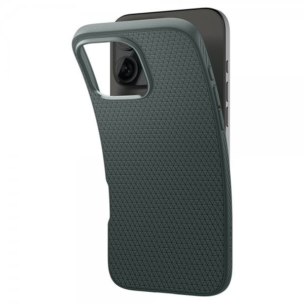 Spigen iPhone 16 Pro Max Cover Liquid Air Abyss Green