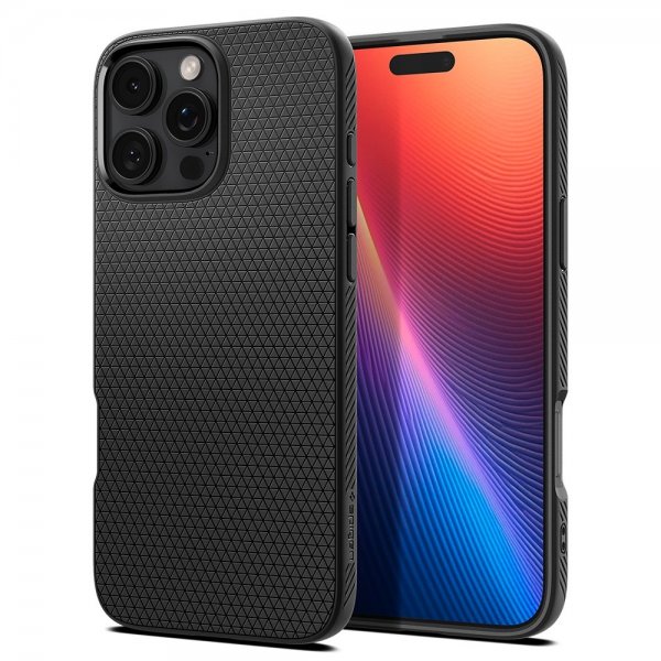 Spigen iPhone 16 Pro Max Cover Liquid Air Mat Sort