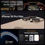 Spigen iPhone 16 Pro Max Cover Liquid Air T MagFit Mat Sort