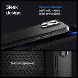 Spigen iPhone 16 Pro Max Cover Liquid Air T MagFit Mat Sort