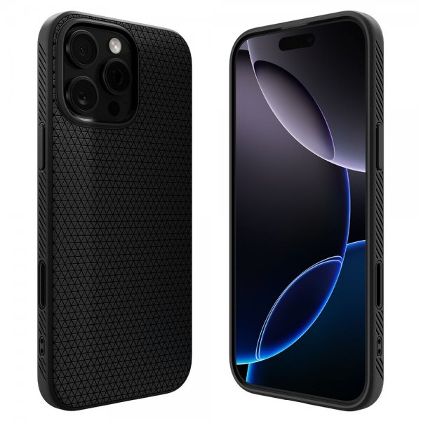 Spigen iPhone 16 Pro Max Cover Liquid Air T MagFit Mat Sort
