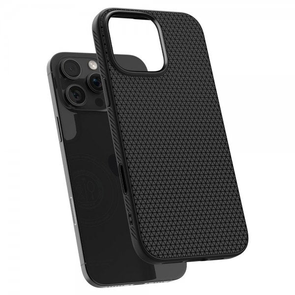 Spigen iPhone 16 Pro Max Cover Liquid Air T MagFit Mat Sort