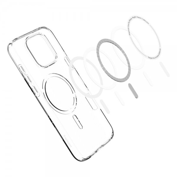 Spigen iPhone 16 Pro Max Cover Liquid Crystal MagFit Crystal Clear