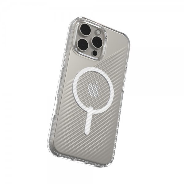 ZAGG iPhone 16 Pro Max Cover Luxe Snap Transparent