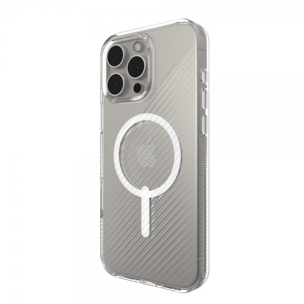 ZAGG iPhone 16 Pro Max Cover Luxe Snap Transparent