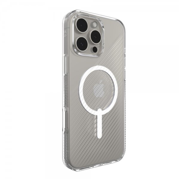 ZAGG iPhone 16 Pro Max Cover Luxe Snap Transparent
