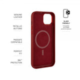 Fixed iPhone 16 Pro Max Cover MagLeather Rød