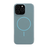 iPhone 16 Pro Max Cover TPU MagSafe Blank Blå