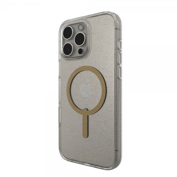 ZAGG iPhone 16 Pro Max Cover Milan Snap Gold Glitter