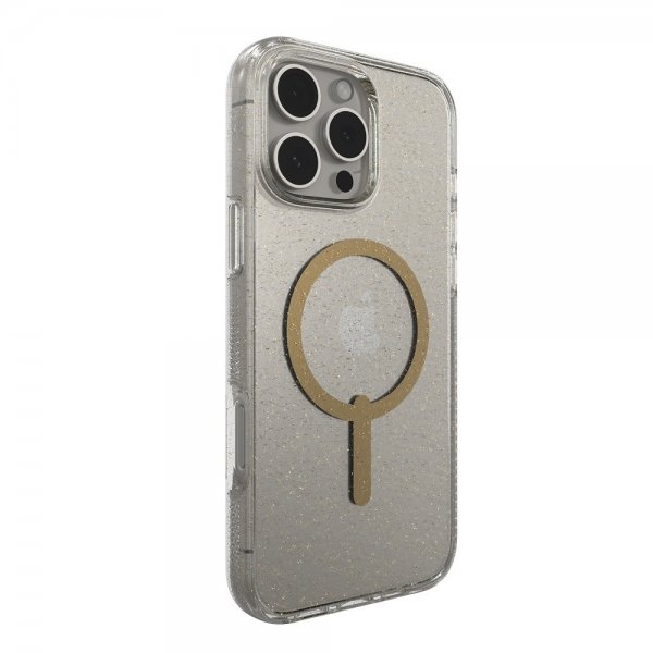 ZAGG iPhone 16 Pro Max Cover Milan Snap Gold Glitter