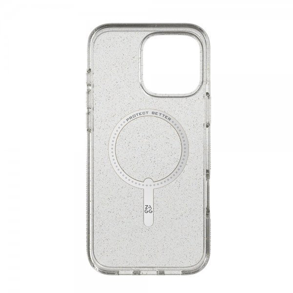 ZAGG iPhone 16 Pro Max Cover Milan Snap Gold Glitter