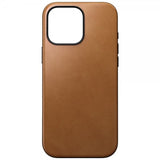 Nomad iPhone 16 Pro Max Cover Modern Leather Case English Tan