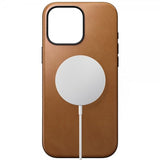 Nomad iPhone 16 Pro Max Cover Modern Leather Case English Tan