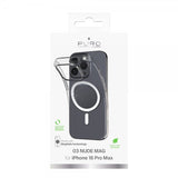 Puro iPhone 16 Pro Max Cover Nude Mag Transparent