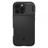 Spigen iPhone 16 Pro Max Cover Optik Armor MagFit Sort