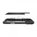 Spigen iPhone 16 Pro Max Cover Optik Armor MagFit Sort