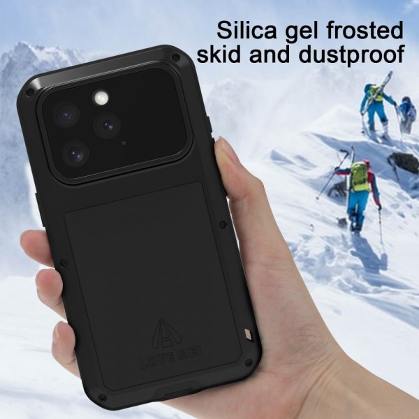 Love Mei iPhone 16 Pro Max Skal Robust Etui