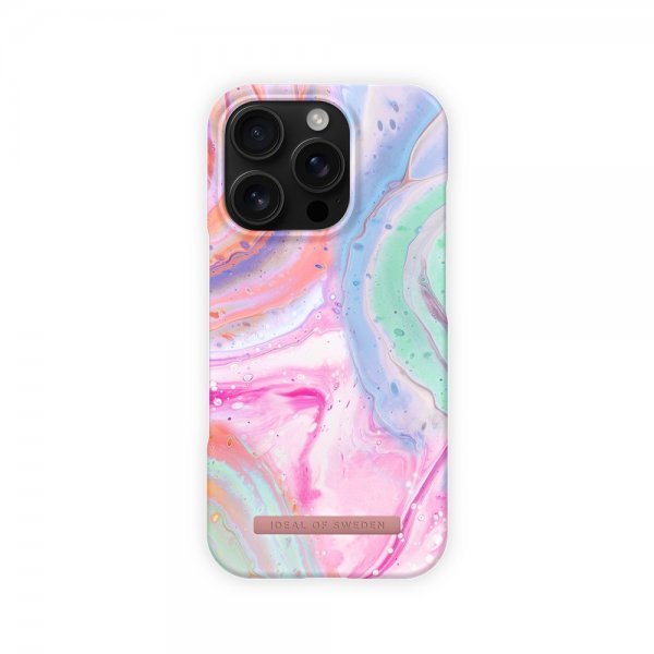 Ideal of Sweden iPhone 16 Pro Max Cover Printed Case MagSafe Pastel Marble