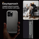 Spigen iPhone 16 Pro Max Cover Rugged Armor MagFit Grå