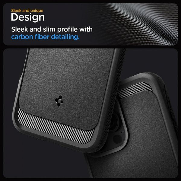 Spigen iPhone 16 Pro Max Cover Robust Armor MagFit Mat Sort