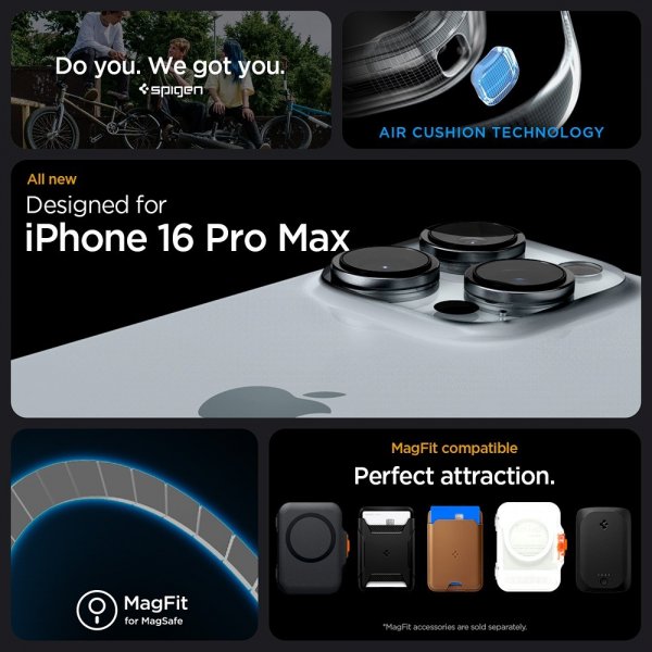 Spigen iPhone 16 Pro Max Cover Robust Armor MagFit Mat Sort