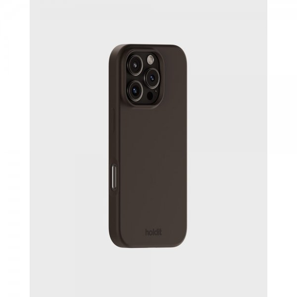holdit iPhone 16 Pro Max Cover Silikone Chocolate