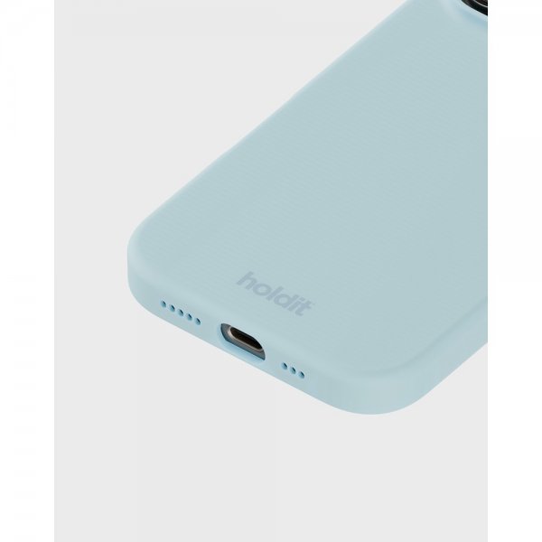 holdit iPhone 16 Pro Max Cover Silikone Mineral Blue