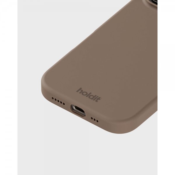 holdit iPhone 16 Pro Max Cover Silikone Mocha Brown