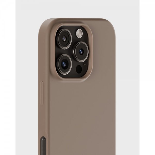 holdit iPhone 16 Pro Max Cover Silikone Mocha Brown