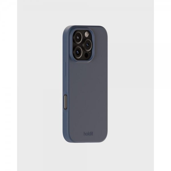 holdit iPhone 16 Pro Max Cover Silikone Pacific Blue