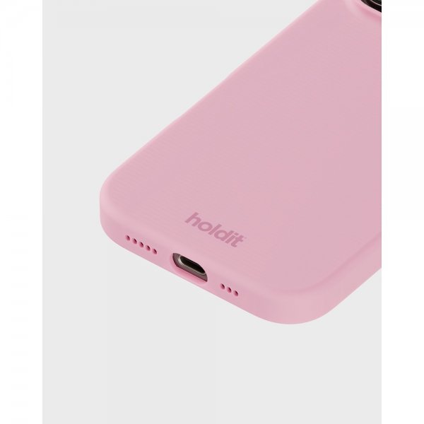 holdit iPhone 16 Pro Max Cover Silikone Pink