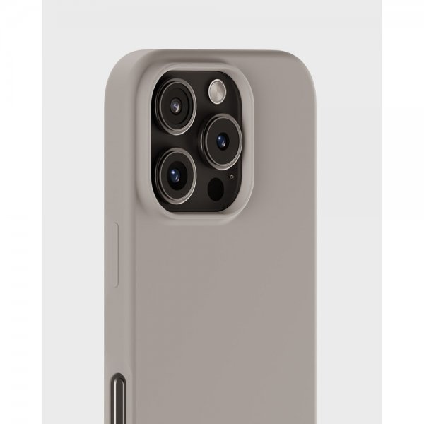 holdit iPhone 16 Pro Max Cover Silikone Taupe