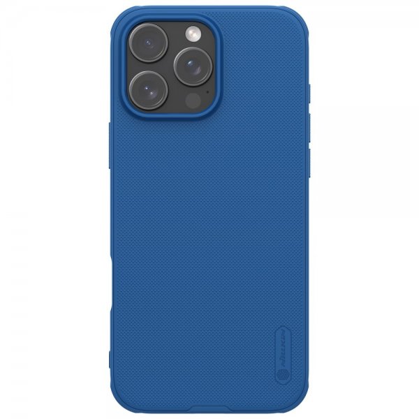 Nillkin iPhone 16 Pro Max Cover Super Frosted Shield Pro MagSafe Blå
