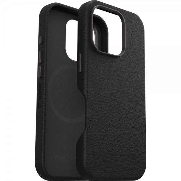 Otterbox iPhone 16 Pro Max Cover Symmetry Cactus Læder MagSafe Noir Ash