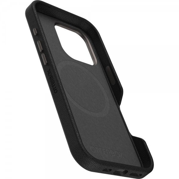 Otterbox iPhone 16 Pro Max Cover Symmetry Cactus Læder MagSafe Noir Ash