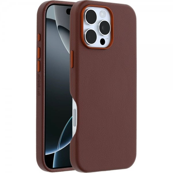 Otterbox iPhone 16 Pro Max Cover Symmetry Kaktuslæder MagSafe Rich Adobe