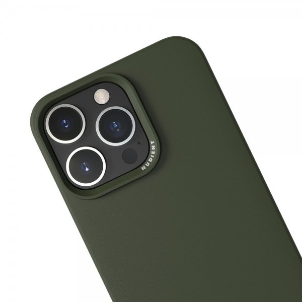 Nudient iPhone 16 Pro Max Cover Thin Case MagSafe Pine Green