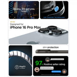 Spigen iPhone 16 Pro Max Cover Thin Fit MagFit Gunmetal