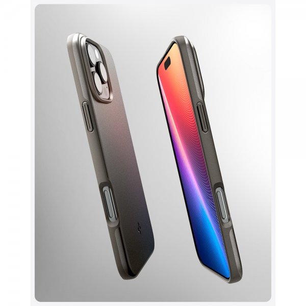 Spigen iPhone 16 Pro Max Cover Thin Fit MagFit Gunmetal