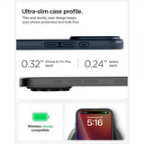 Spigen iPhone 16 Pro Max Cover Thin Fit MagFit Metal Slate