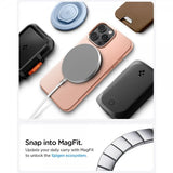 Spigen iPhone 16 Pro Max Cover Thin Fit MagFit Rose Titanium