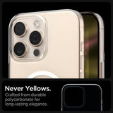 Spigen iPhone 16 Pro Max Cover Thin Fit T MagFit Klar Hvid
