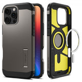 Spigen iPhone 16 Pro Max Cover Tough Armor MagFit Gunmetal