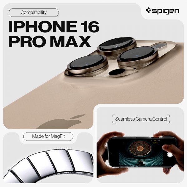 Spigen iPhone 16 Pro Max Cover Tough Armor T MagFit Frost Black