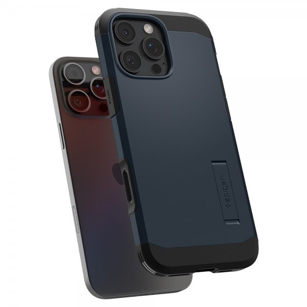 Spigen iPhone 16 Pro Max Cover Tough Armor T MagFit Metal Slate