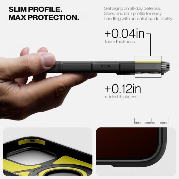 Spigen iPhone 16 Pro Max Cover Tough Armor T MagFit Metal Slate